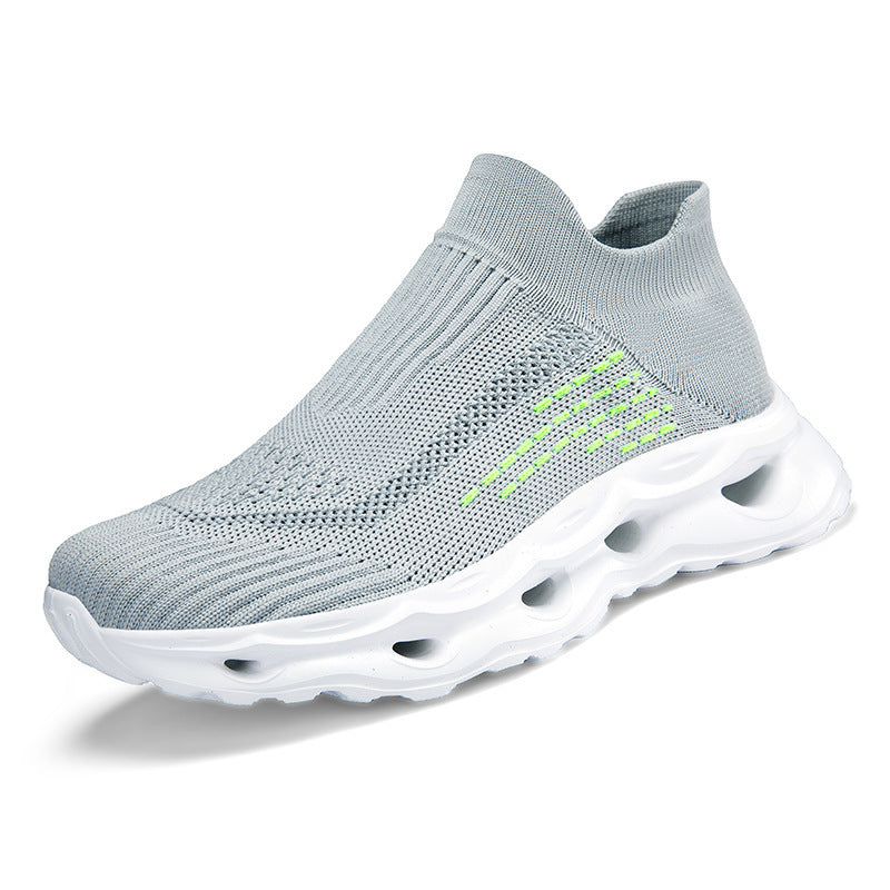 Damen Sockensneaker mit atmungsaktivem Obermaterial und rutschfester Sohle EB
