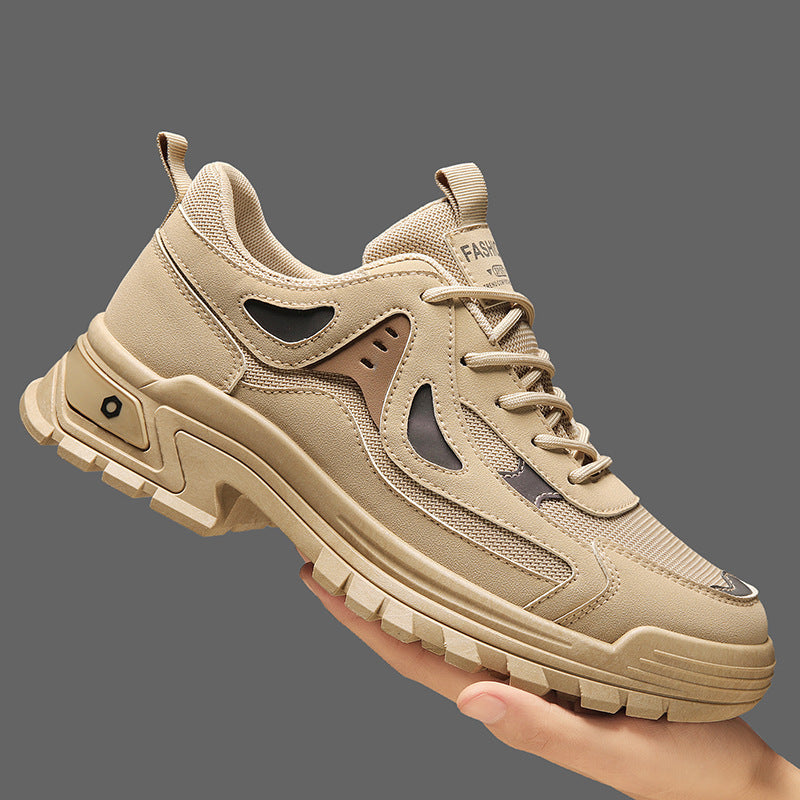 Damen Sportliche Chunky Sneakers mit atmungsaktiver Mesh-Oberfläche und rutschfester Sohle EB