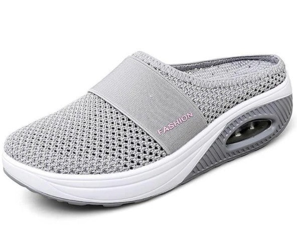 Damen Atmungsaktive Komfort Clogs mit innovativem Dämpfungssystem EB
