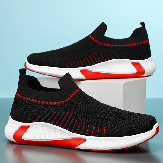 Damen Elastische Sneakers mit innovativem 3D-Strickdesign EB