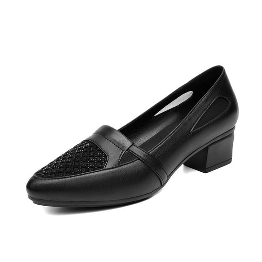 Damen Elegante und bequeme Mokassins mit modischem Netz-Design EB
