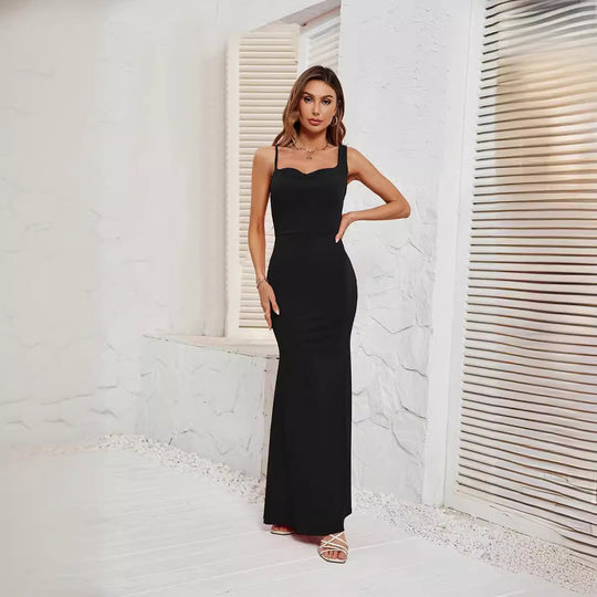 Damen Figurbetontes Abendkleid mit elegantem Schnitt EB