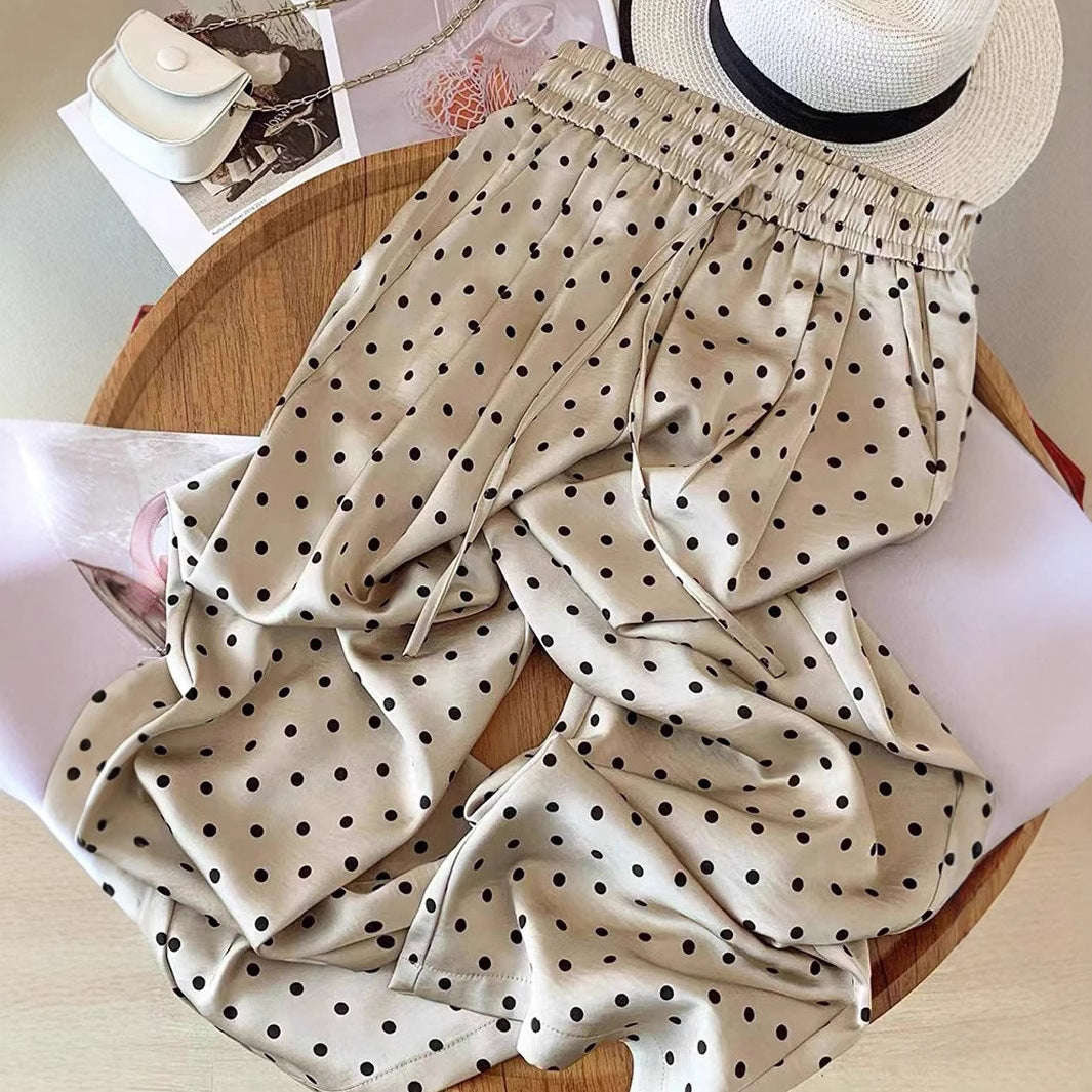 Damen Polka Dots Hose EB