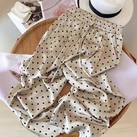 Damen Polka Dots Hose EB