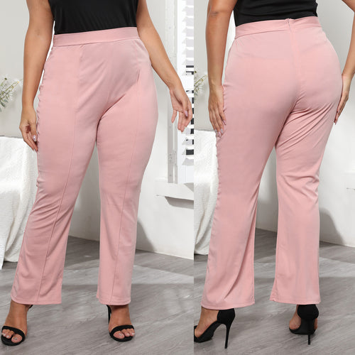 Damen Elegante Hochbundhose mit bequemem Schnitt EB