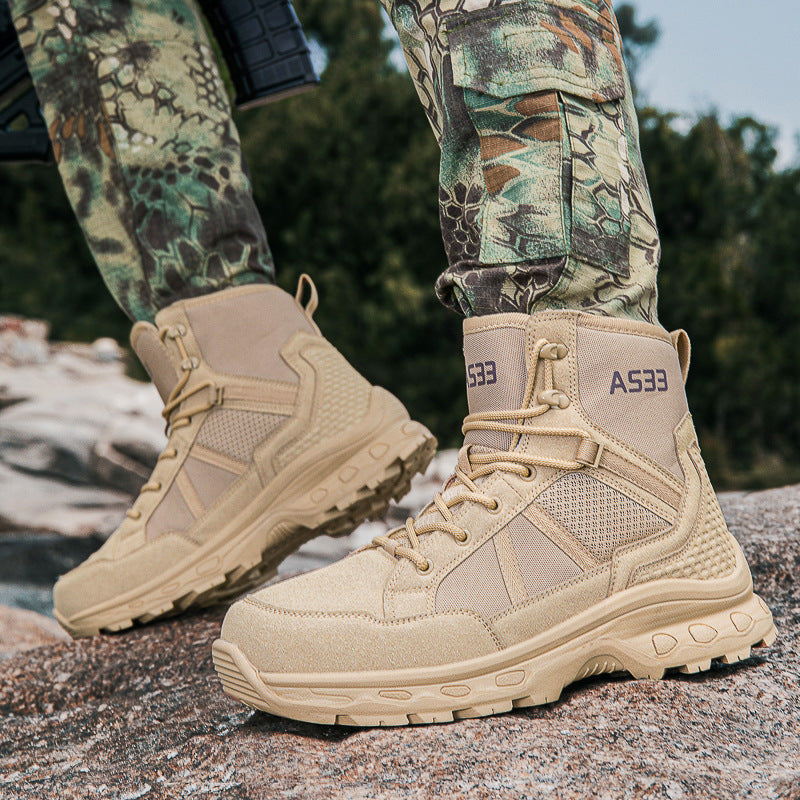Herren High-Performance Trekkingstiefel mit atmungsaktiver Mesh-Oberfläche EB