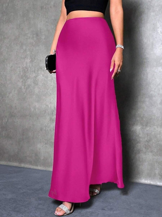 Damen Maxirock mit fließendem Schnitt und elegantem Fall EB