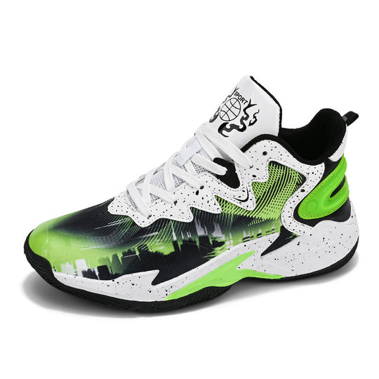 Damen Sportliche Basketball-Sneaker mit innovativem Design und rutschfester Sohle EB