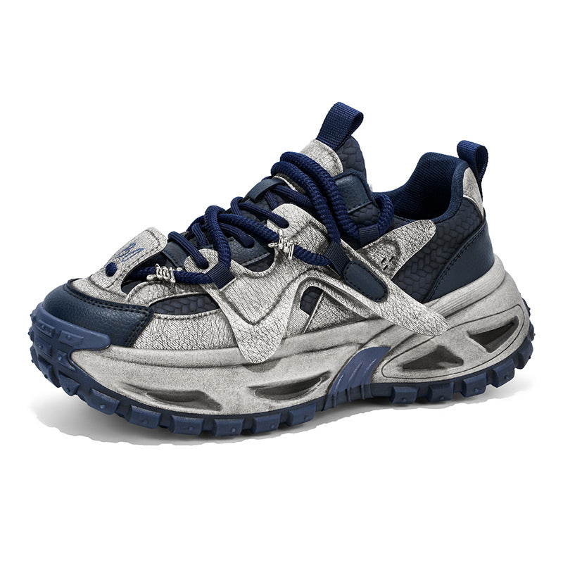 Herren technische Outdoor-Chunky-Sneaker mit verstärkter Zehenkappe, mehrlagiger Dämpfung und griffiger Trailsohle EB