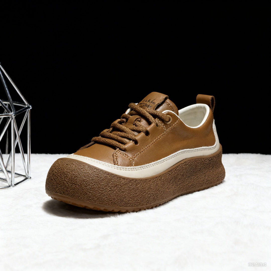Damen Komfortable Sneakers mit sportlicher Profilsohle EB
