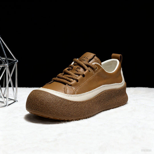Damen Komfortable Sneakers mit sportlicher Profilsohle EB