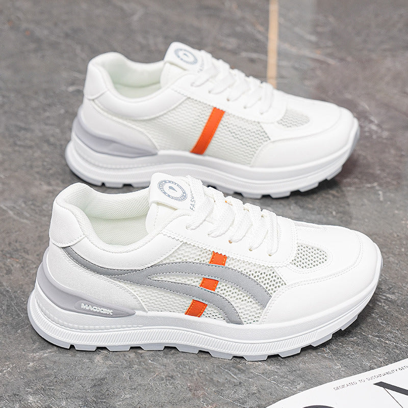 Damen Sportliche Freizeitschuhe mit atmungsaktiver Netzoberfläche und gepolsterter Dämpfung EB