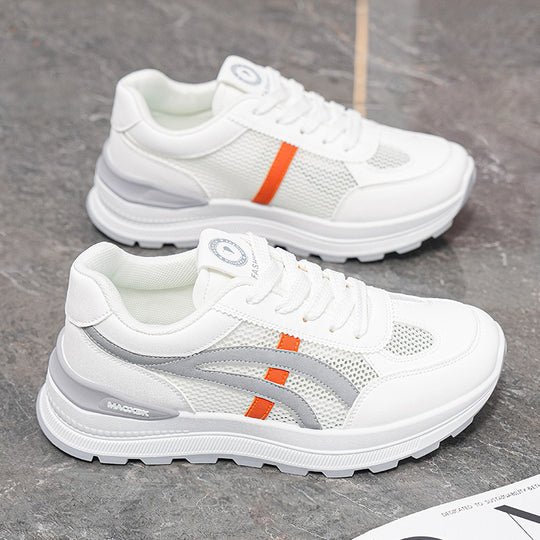 Damen Sportliche Freizeitschuhe mit atmungsaktiver Netzoberfläche und gepolsterter Dämpfung EB