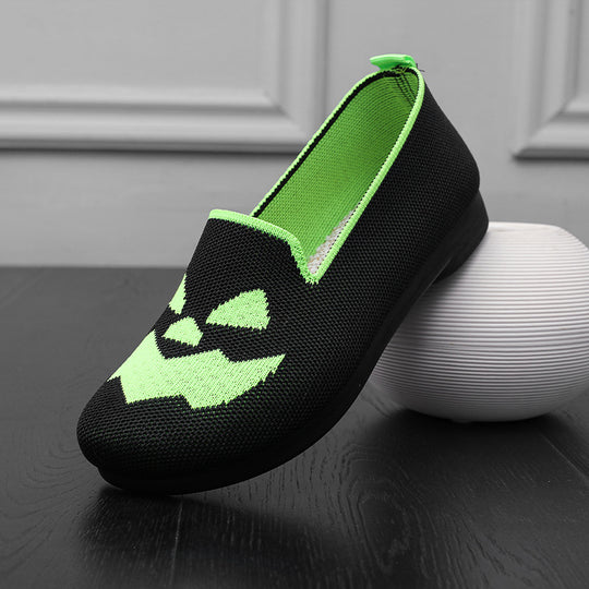 Damen Sportliche und modische Slippers mit einzigartigem Print EB