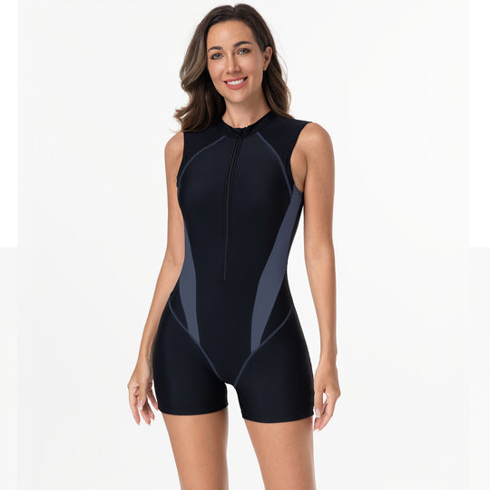 Damen funktionaler Kurzarm-Schwimmanzug EB