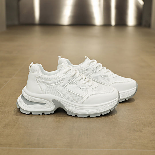 Damen atmungsaktive Sport Sneakers mit dämpfender Sohle und rutschfestem Profil EB