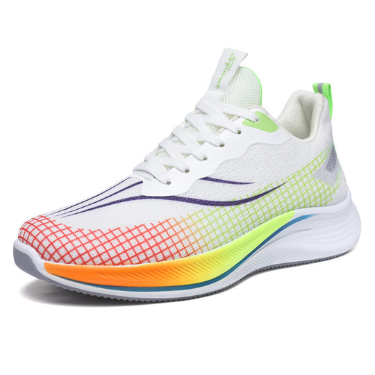 Damen Hochtechnologische Laufschuhe mit atmungsaktivem Obermaterial und dämpfender Sohle EB