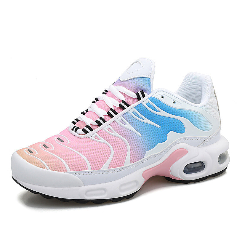 Damen Sportliche Mesh-Sneaker mit dämpfendem Luftpolstersystem und rutschfester Sohle EB