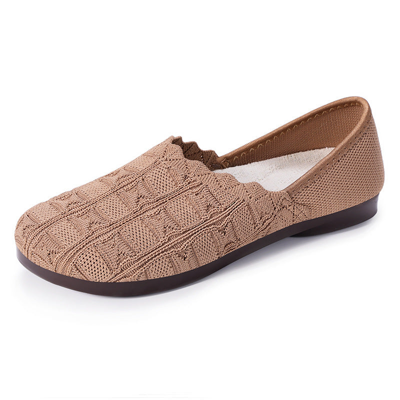 Damen Bequeme Freizeit-Mokassins EB