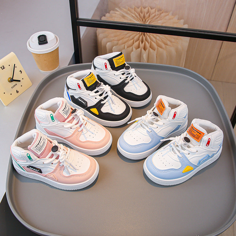Damen modische Sneakers mit elastischem Schnürsystem und bequemem Fußbett EB