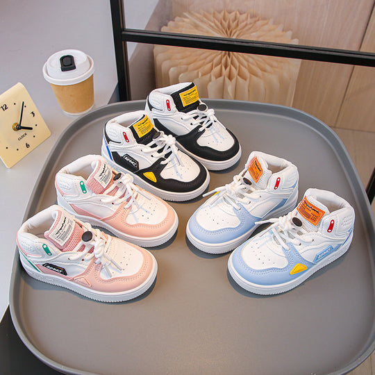 Damen modische Sneakers mit elastischem Schnürsystem und bequemem Fußbett EB