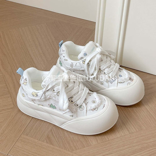 Damen Sneakers mit verspieltem Design und bequemer Dämpfung EB