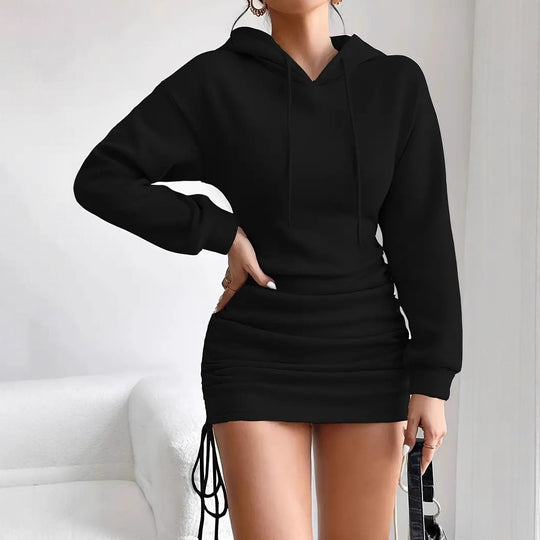 Damen Hoodie-Kleid EB