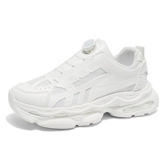 Damen Komfortable Schnellschnür-Sneaker mit atmungsaktiver Oberflächenstruktur EB