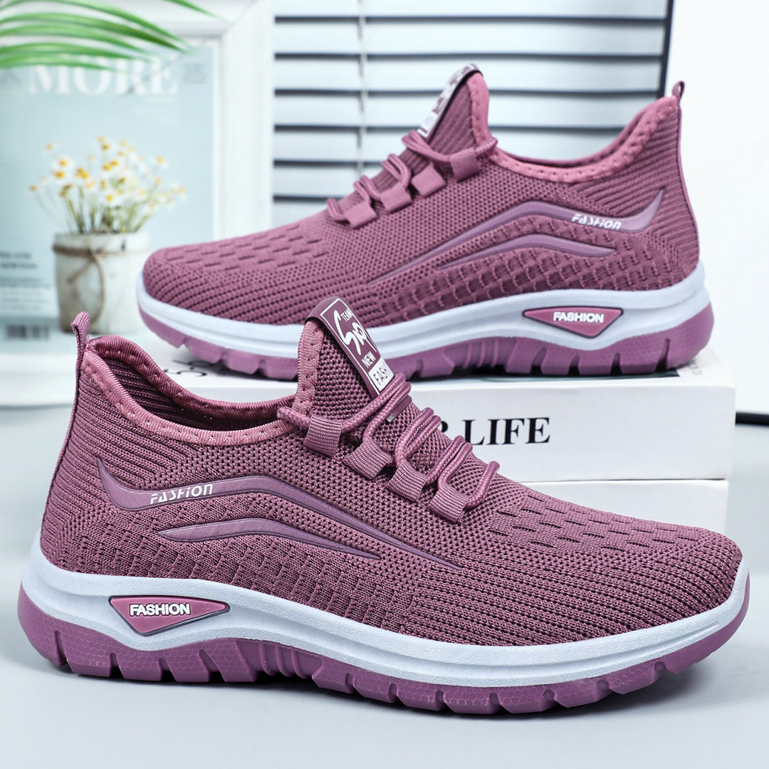 Damen Atmungsaktive Freizeitschuhe mit elastischen Einsätzen EB