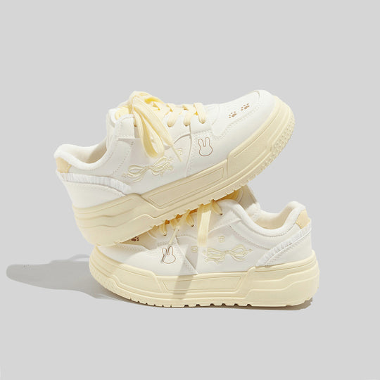 Damen Sneakers mit verspieltem Häschenmotiv und bequemer Dämpfung EB