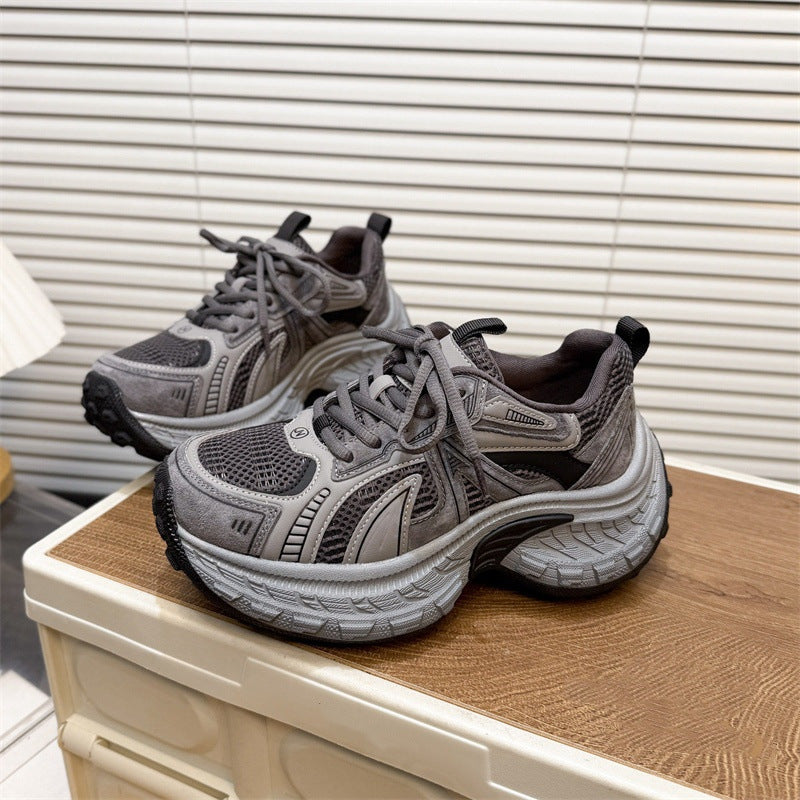 Damen Sportliche Lauf- und Freizeitschuhe mit atmungsaktiver Obermaterialstruktur und dämpfender Sohle EB