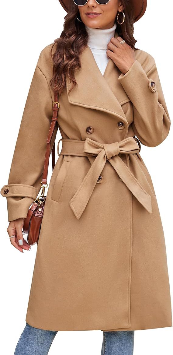Damen Eleganter und bequemer Langmantel EB