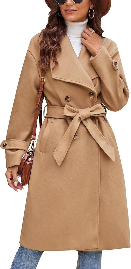 Damen Eleganter und bequemer Langmantel EB