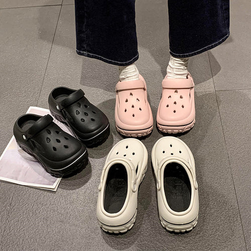 Damen Komfortable Clogs mit rutschfester Sohle EB
