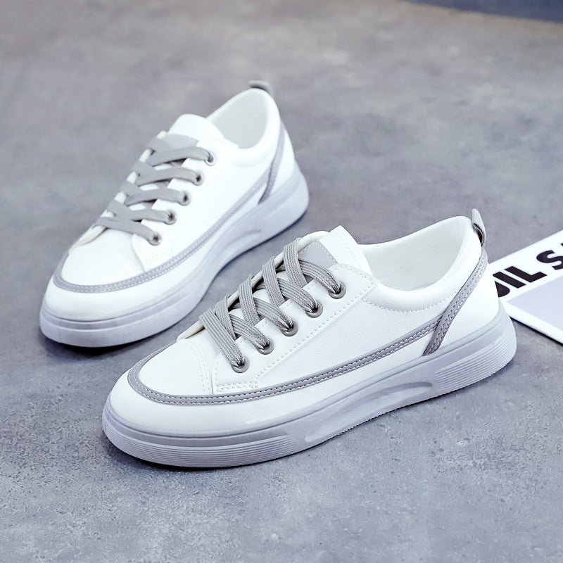 Damen sportliche Sneaker mit dämpfender Laufsohle und modernem Design EB
