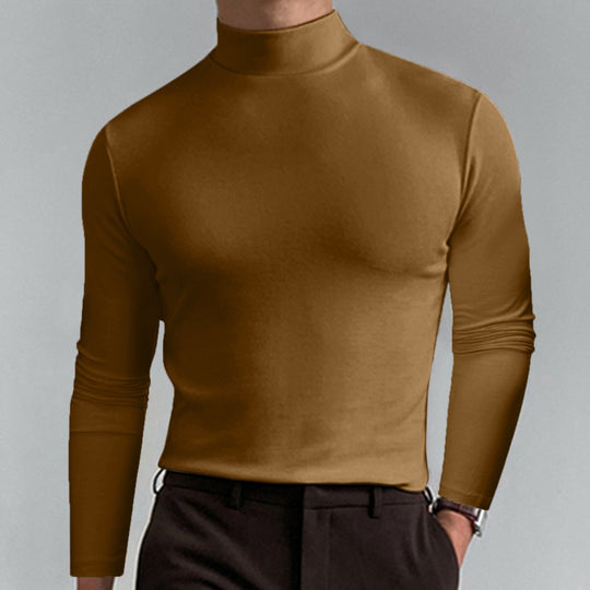 Herren Hochwertiger Rollkragenpullover EB
