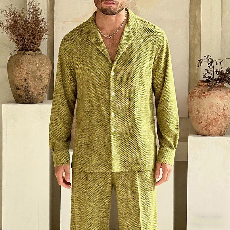 Herren modisches Lounge-Set aus atmungsaktivem Material EB
