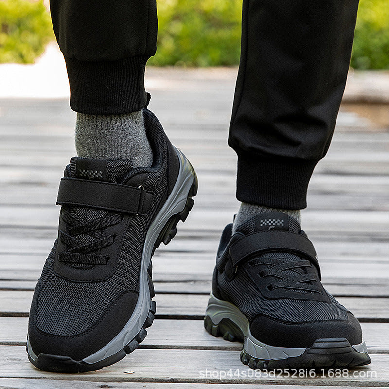 Damen Sportliche Outdoor-Sneaker mit verstellbarem Klettverschluss EB