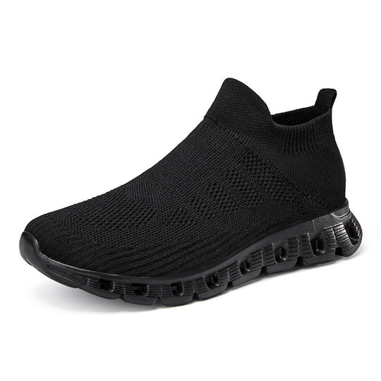 Damen Atmungsaktive Knöchelsneaker mit elastischem Obermaterial EB