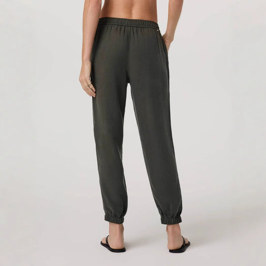 Damen lässige Freizeithose mit seitlichen Taschen EB