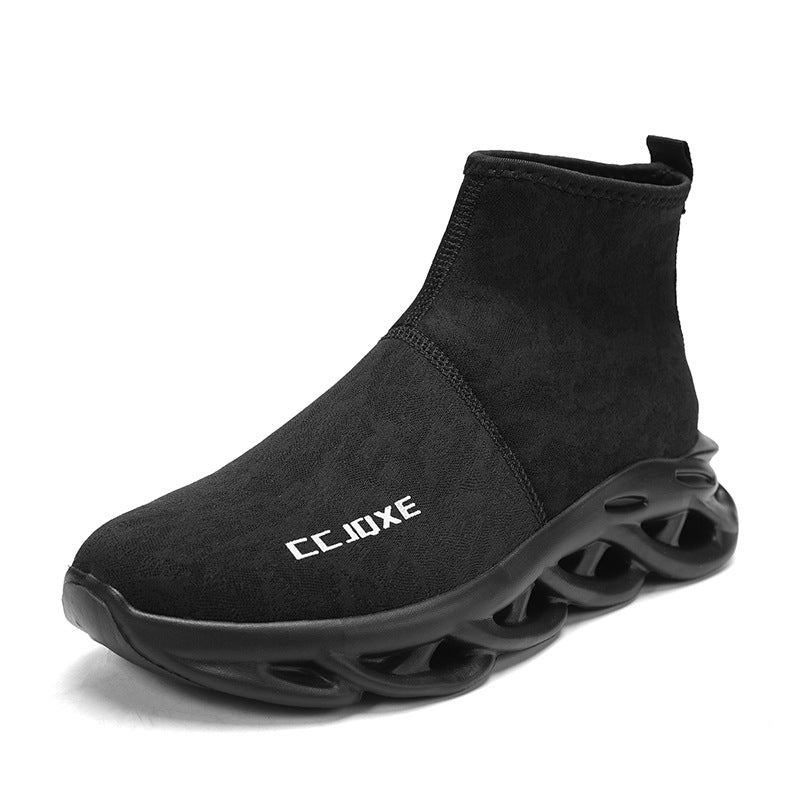 Damen High-Top Sneakers mit flexiblem Gehkomfort und atmungsaktivem Obermaterial EB