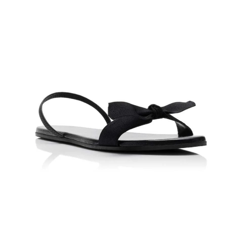 Damen Zehentrenner-Sandalen mit süßem Schleifendetail und komfortablem Fußbett EB