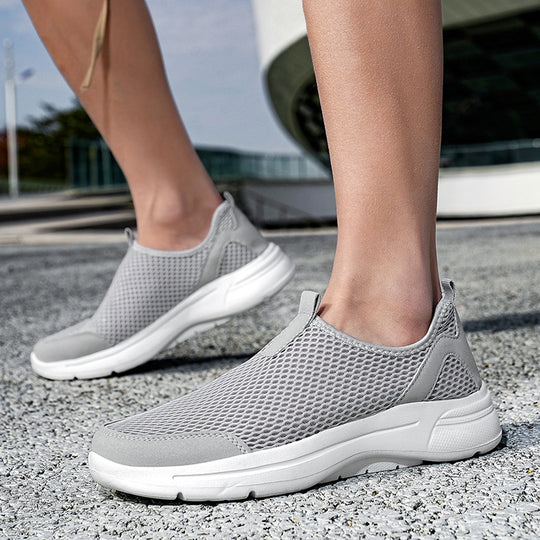 Damen Atmungsaktive Mesh-Sneakers mit rutschfester Sohle EB
