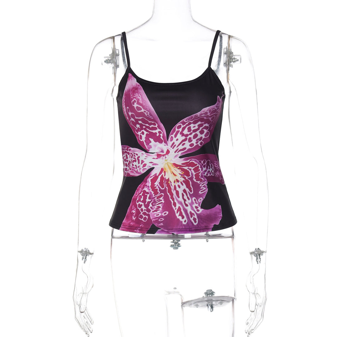 Damen Bustier-Top mit floralem Design EB