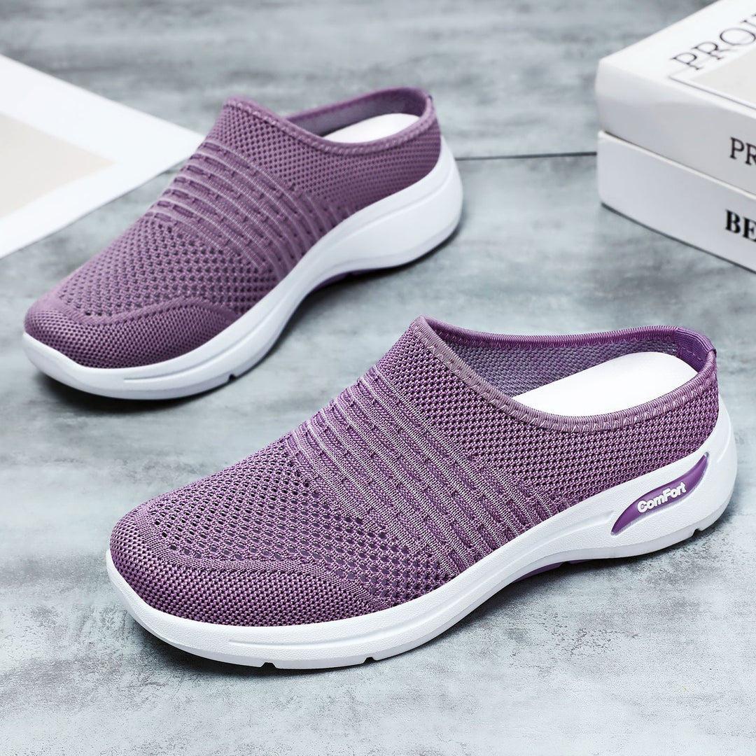 Damen Komfortable und atmungsaktive Slip-On Schuhe EB