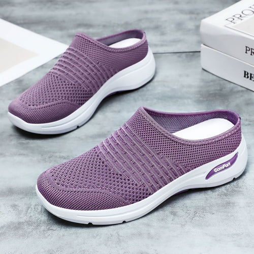 Damen Komfortable und atmungsaktive Slip-On Schuhe EB