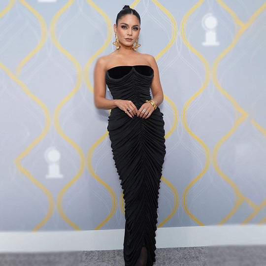 Damen figurbetontes Abendkleid mit elegantem Drapé und herzförmigem Ausschnitt EB