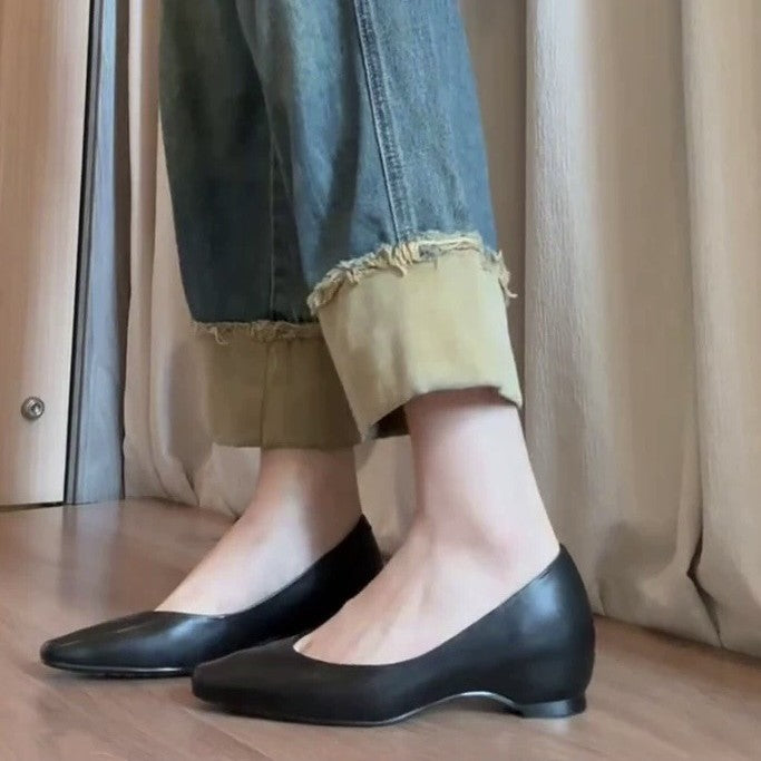 Damen Ballerinas mit elegantem spitzen Design und bequemer Innensohle EB