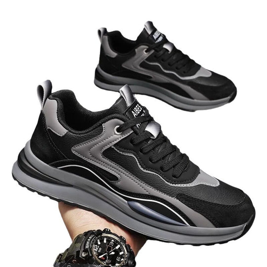 Damen Sportliche Sneakers mit abgerundetem Sohlenprofil und atmungsaktivem Obermaterial EB