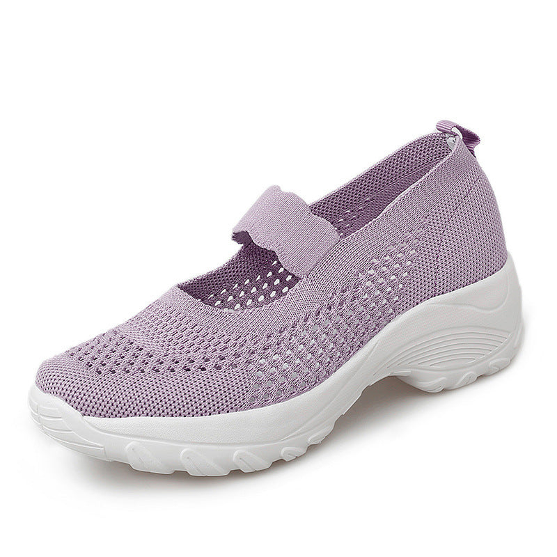 Damen Atmungsaktive Freizeitschuhe mit elastischem Schnürsystem EB